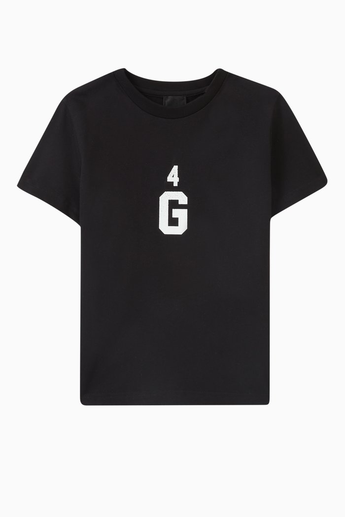 

Logo T-shirt in Cotton Jersey, Black