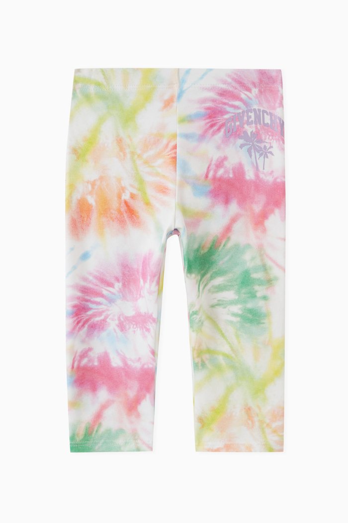 

Fireworks Tie-dye Leggings in Cotton, Multicolour