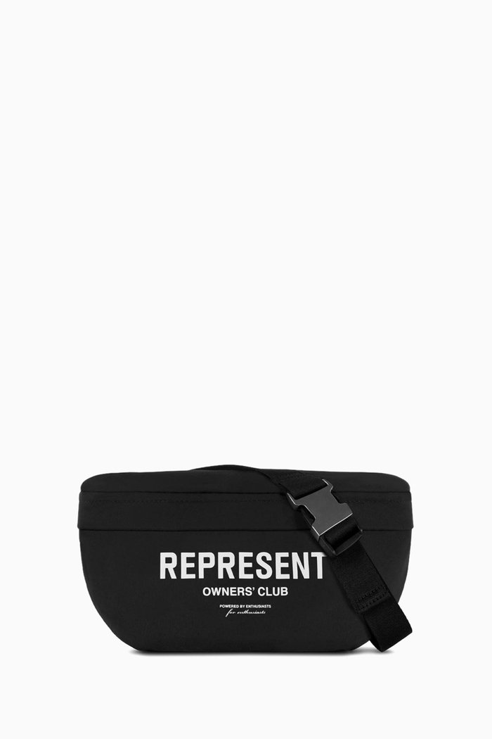 

Represent Owners Club Crossbody Bag, Black