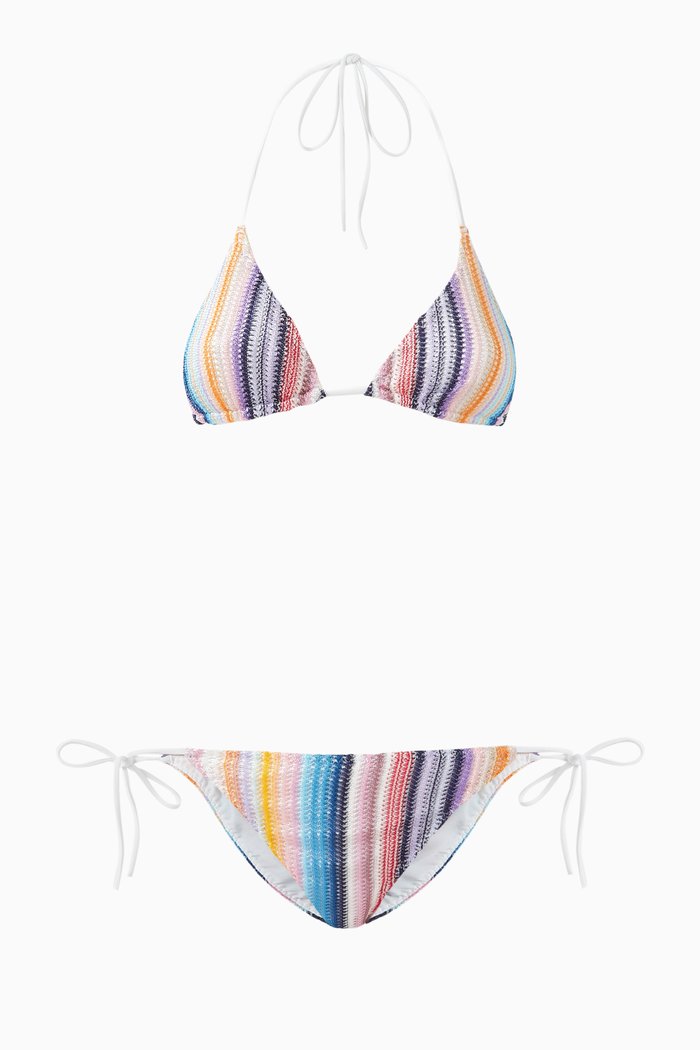 

Micro Chevron Two-piece Bikini, Multicolour