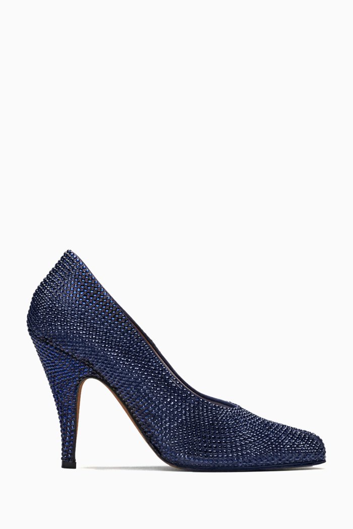 

Tabi 110 Pumps in Rhinestones, Blue