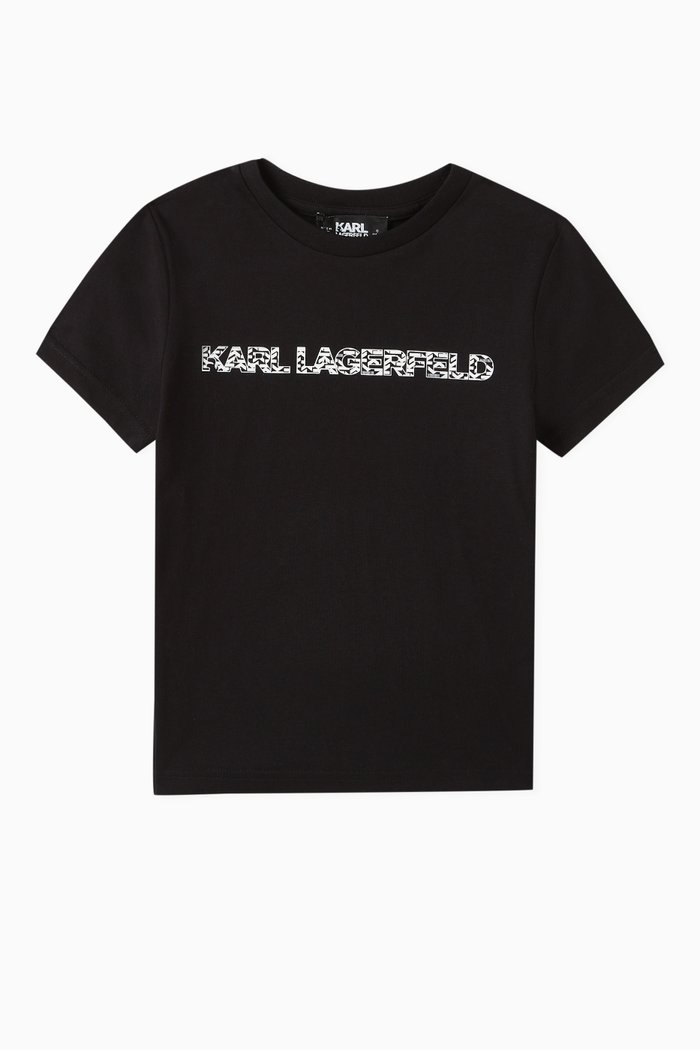 

Logo T-shirt in Organic Cotton, Black