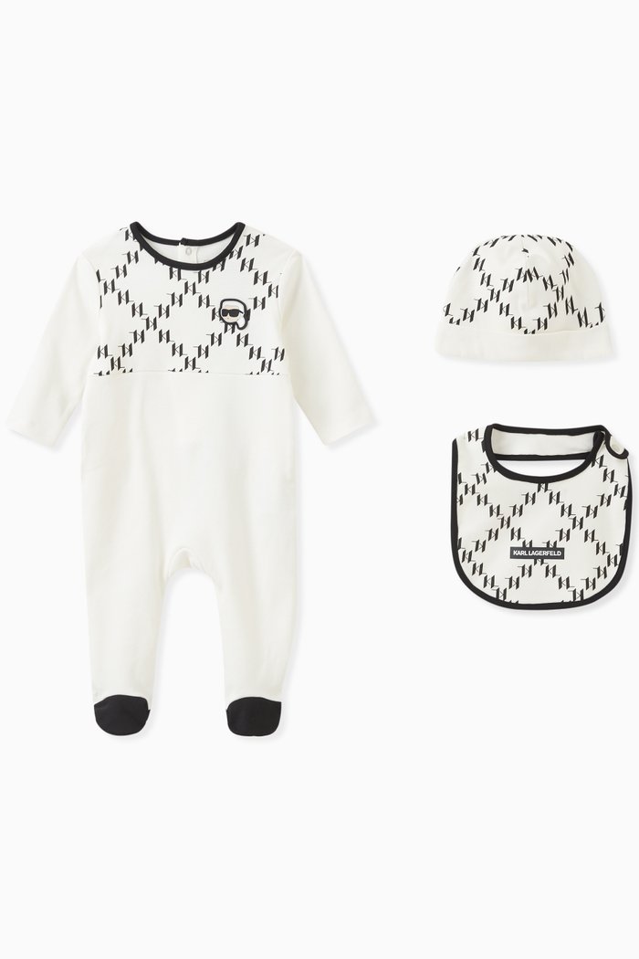 

3-piece Sleeping Set in Cotton, Neutral
