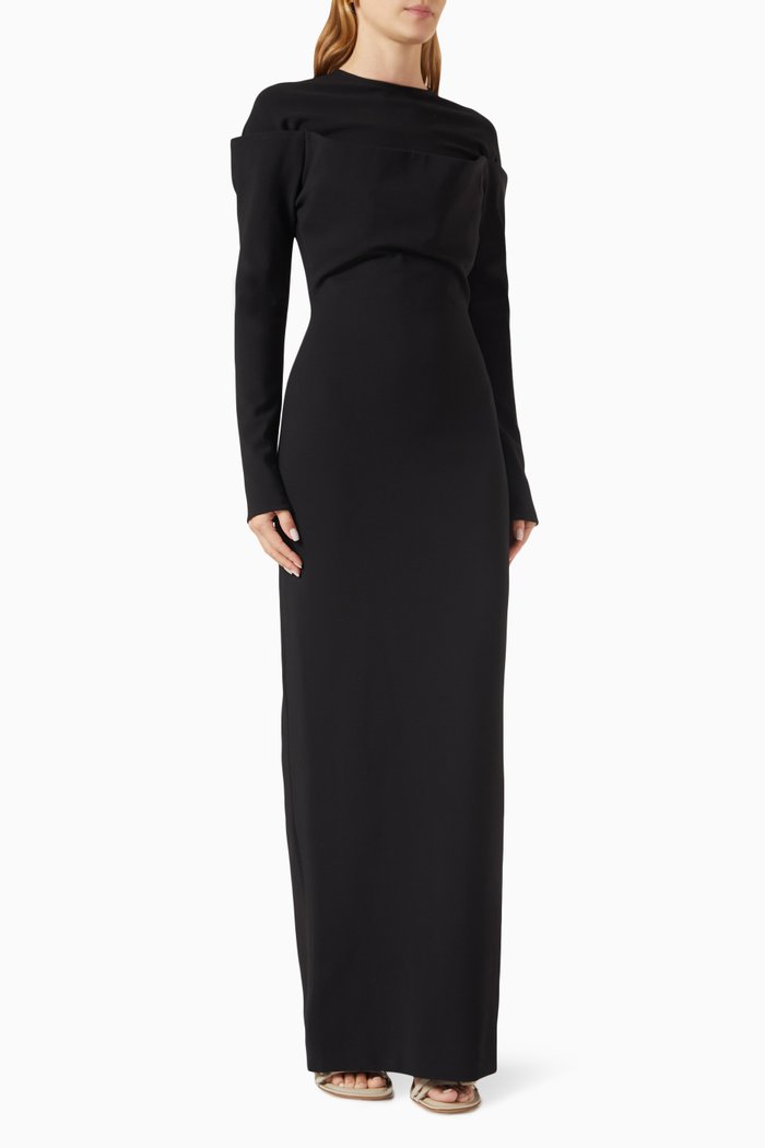 

La Robe Sabre Dress, Black