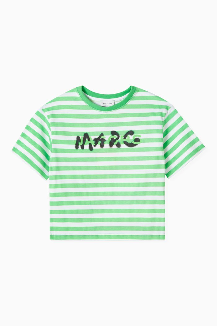 

Logo-print T-shirt in Cotton, Green