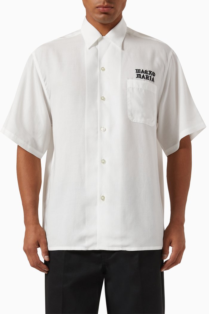 

50's Shirt in Lyocell, White