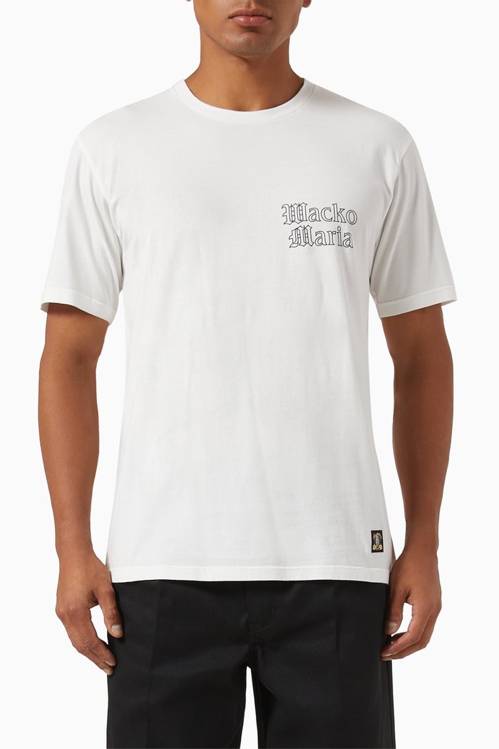 

Standard Crew Neck T-shirt in Cotton, White