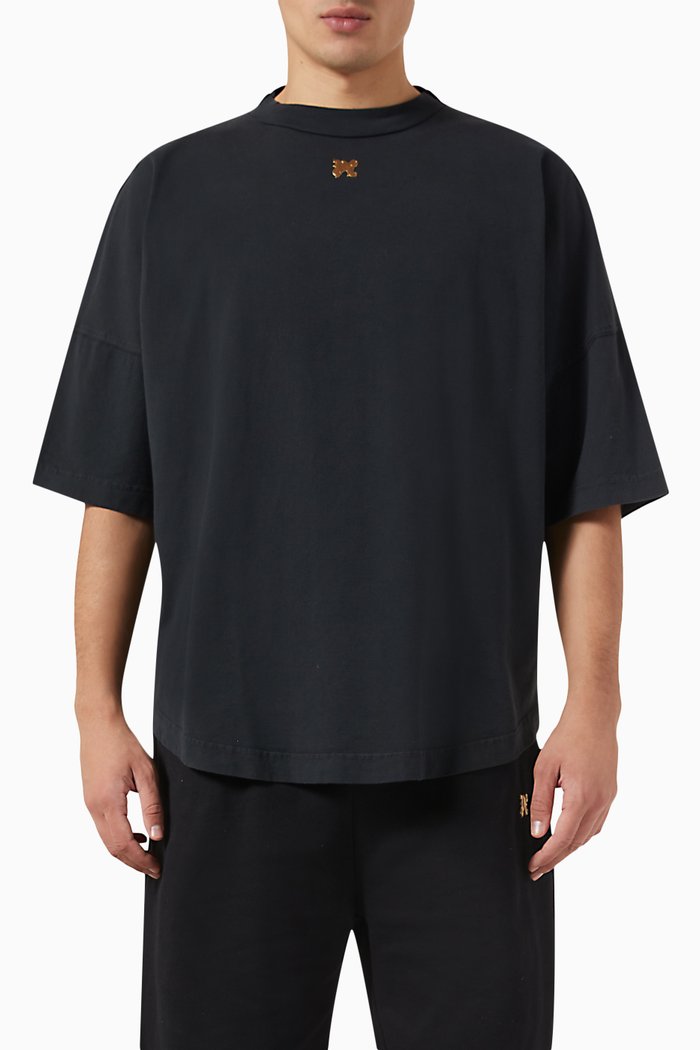 

Foggy PA Oversized T-shirt in Cotton, Black