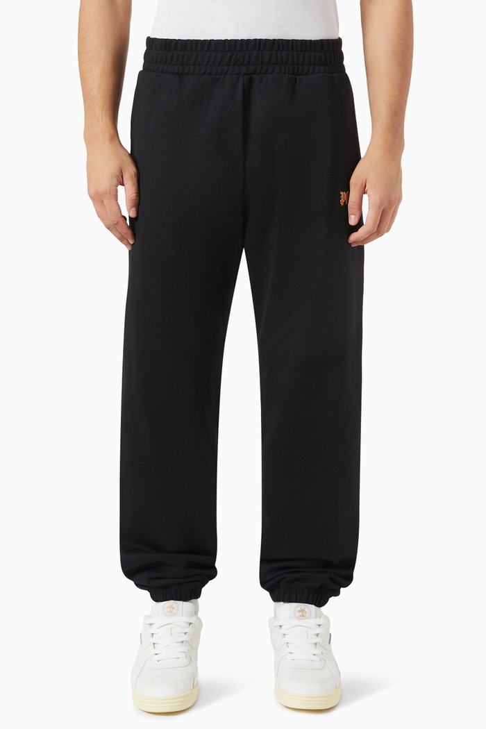 

Monogram Pin Sweatpants in Cotton, Black