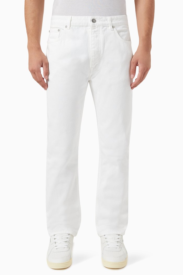 

Straight-fit Jeans, White