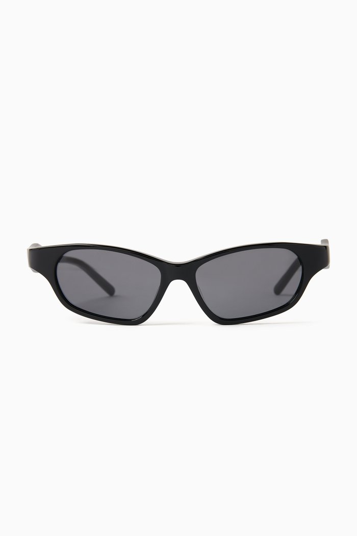 

Geo Sunglasses in Acetate, Black
