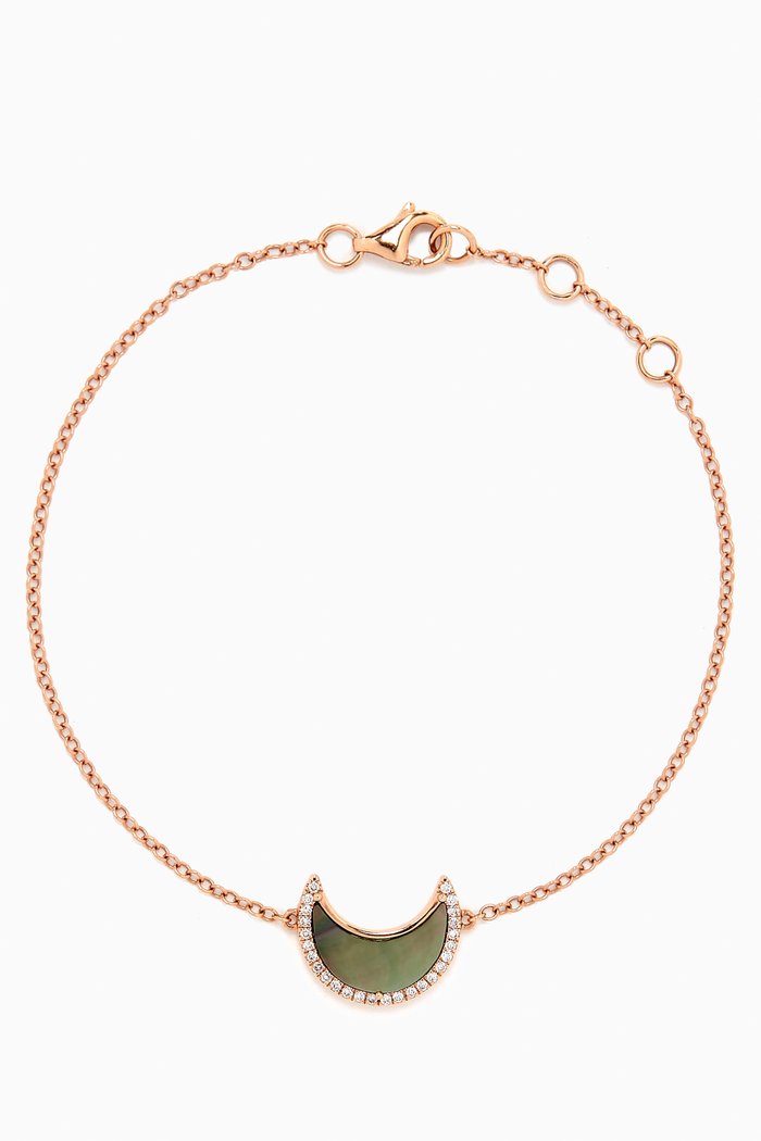 

My Sky Moon Diamond Bracelet in 18kt Gold, Rose gold