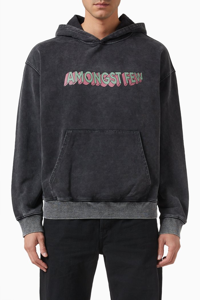 

Higher Powers Hoodie in Loopback-jersey, Black