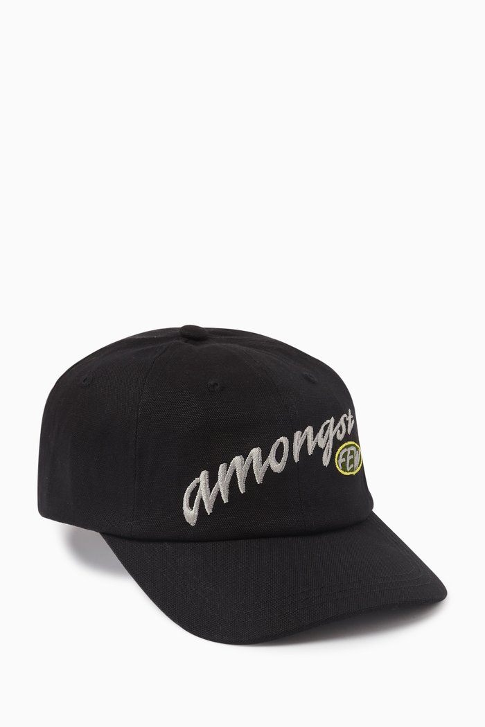 Throwback Low Pro Cap in Cotton-canvas, Black