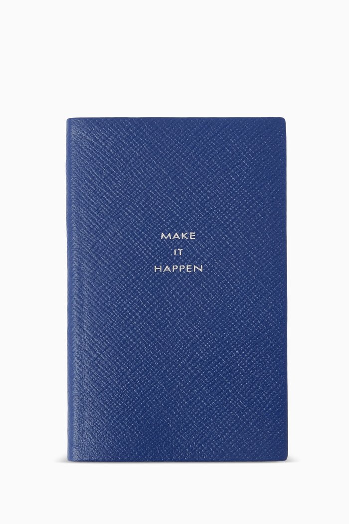 

Make It Happen Panama Notebook, Blue
