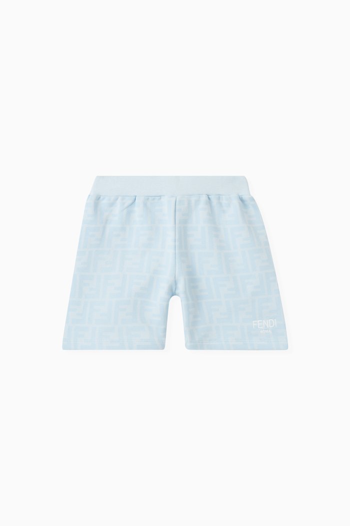 

FF Logo Shorts in Cotton-jersey, Blue