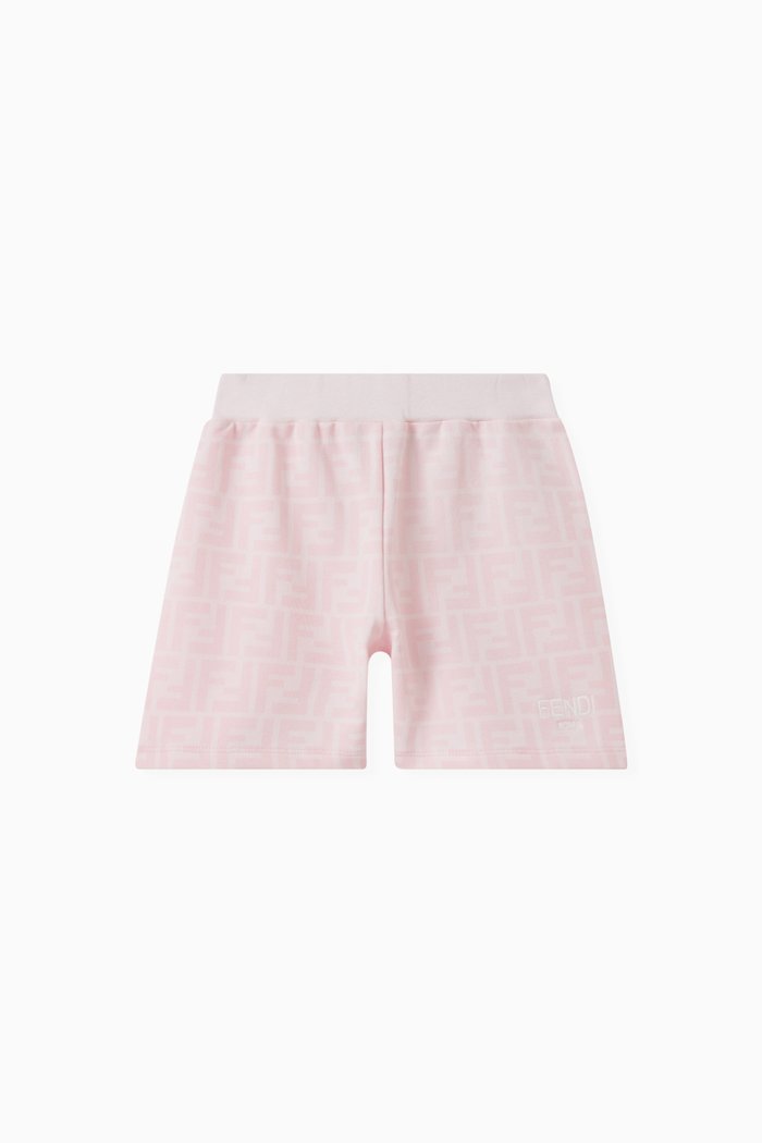 

FF Logo Shorts in Cotton-jersey, Pink