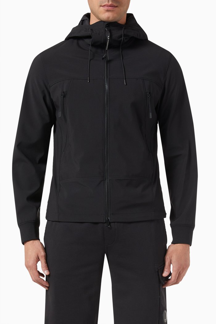 

Goggle Jacket in Shell-R, Black