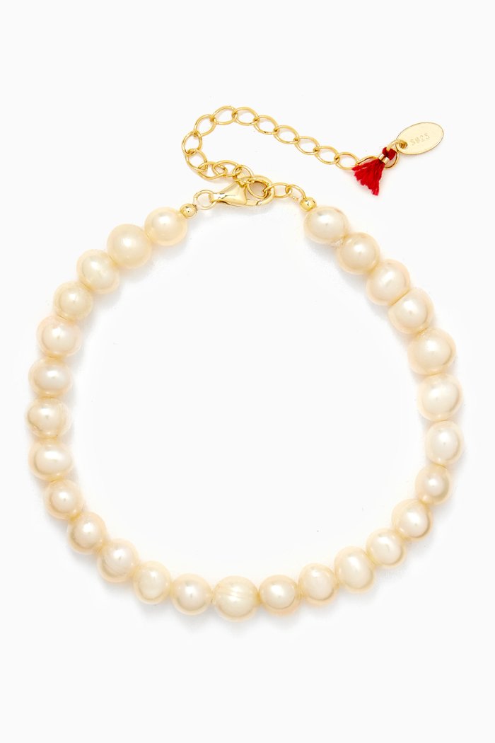

Classique Pearl Bracelet, White