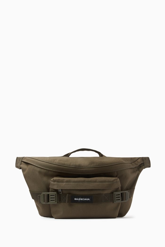 

Large Army Beltbag in Recycled Nylon, Green
