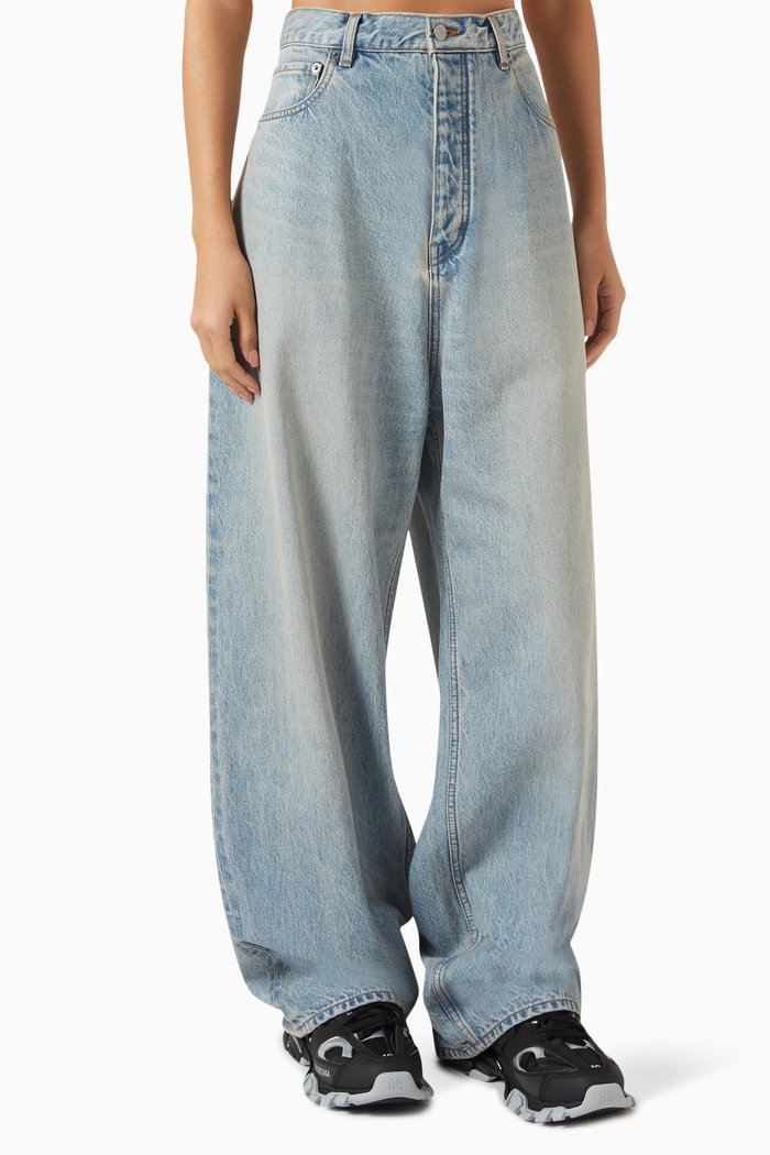 

Baggy-fit Jeans in Japanese Denim, Blue