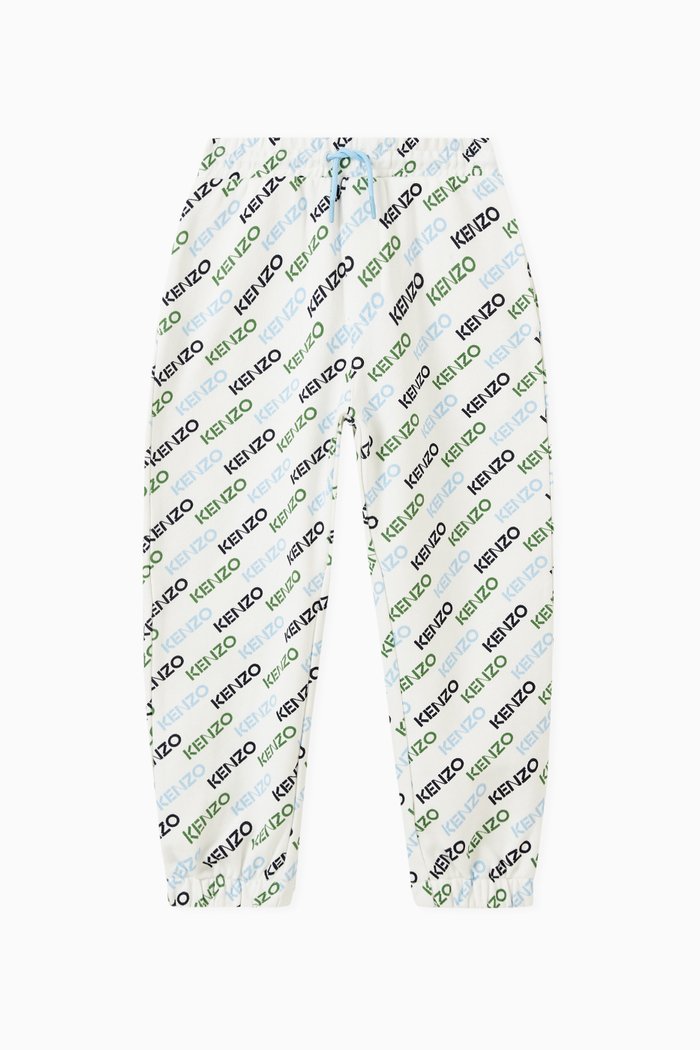 

All-over Logo Sweatpants, White