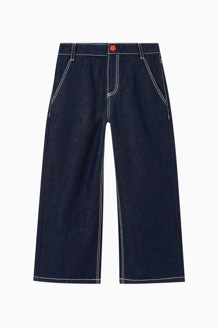 

Sailor Boke Flower Jeans in Denim, Blue