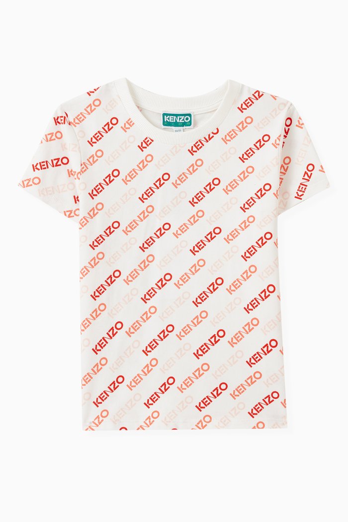 

Logo-print T-shirt in Cotton Blend, White