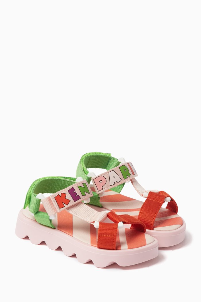 

Logo-print Sandals, Pink
