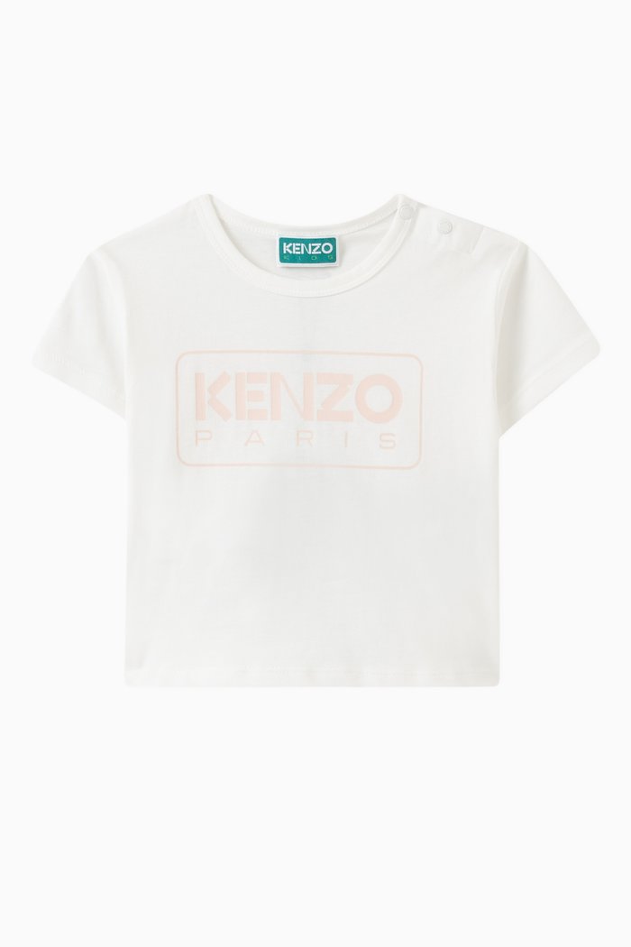 

Logo-print T-shirt in Cotton, White