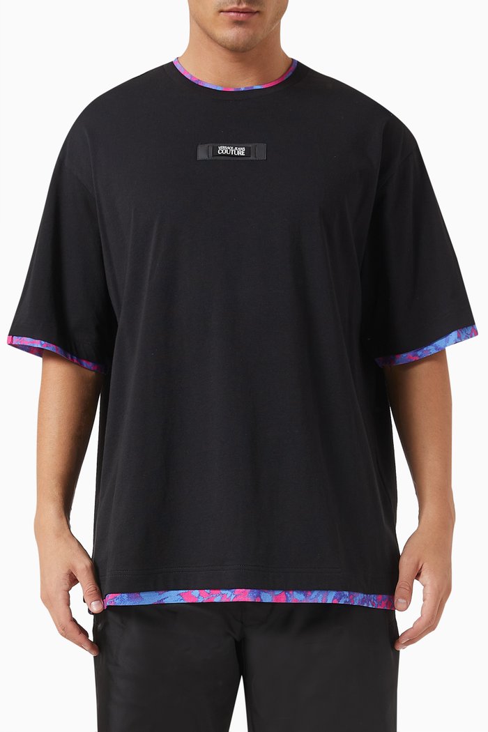 

Logo T-shirt in Cotton, Black