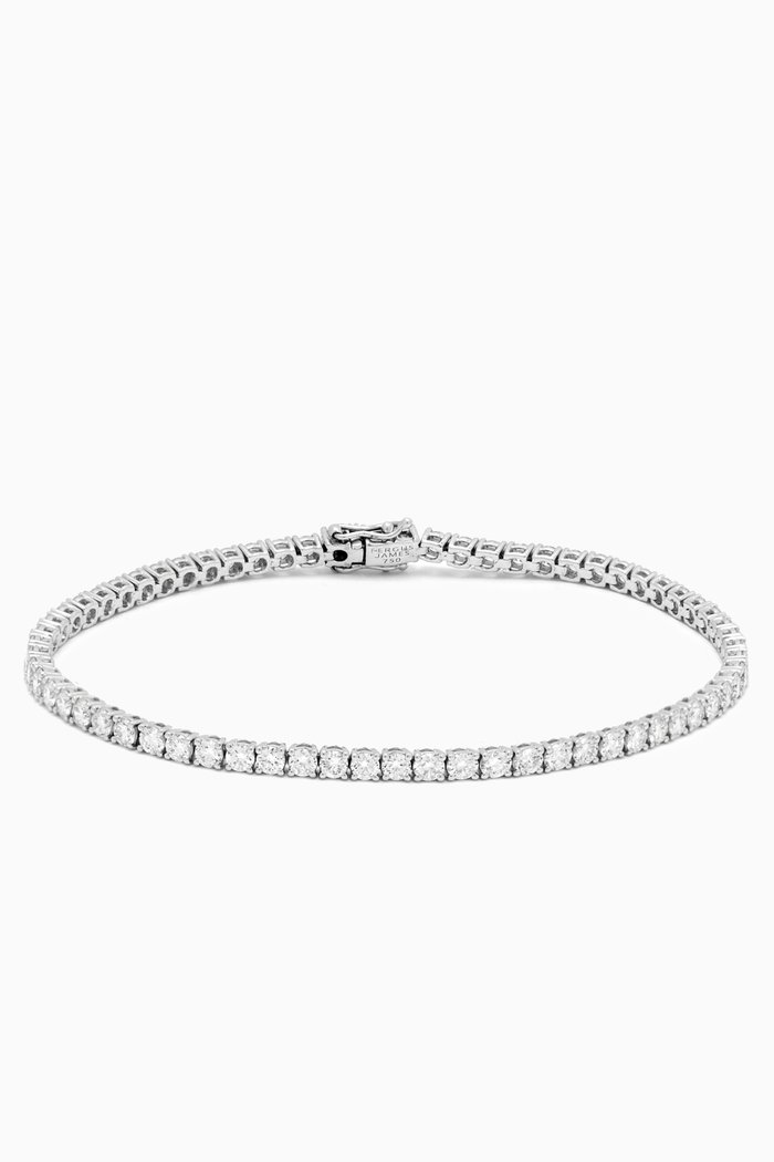 

Diamond Tennis Bracelet in 18kt White Gold