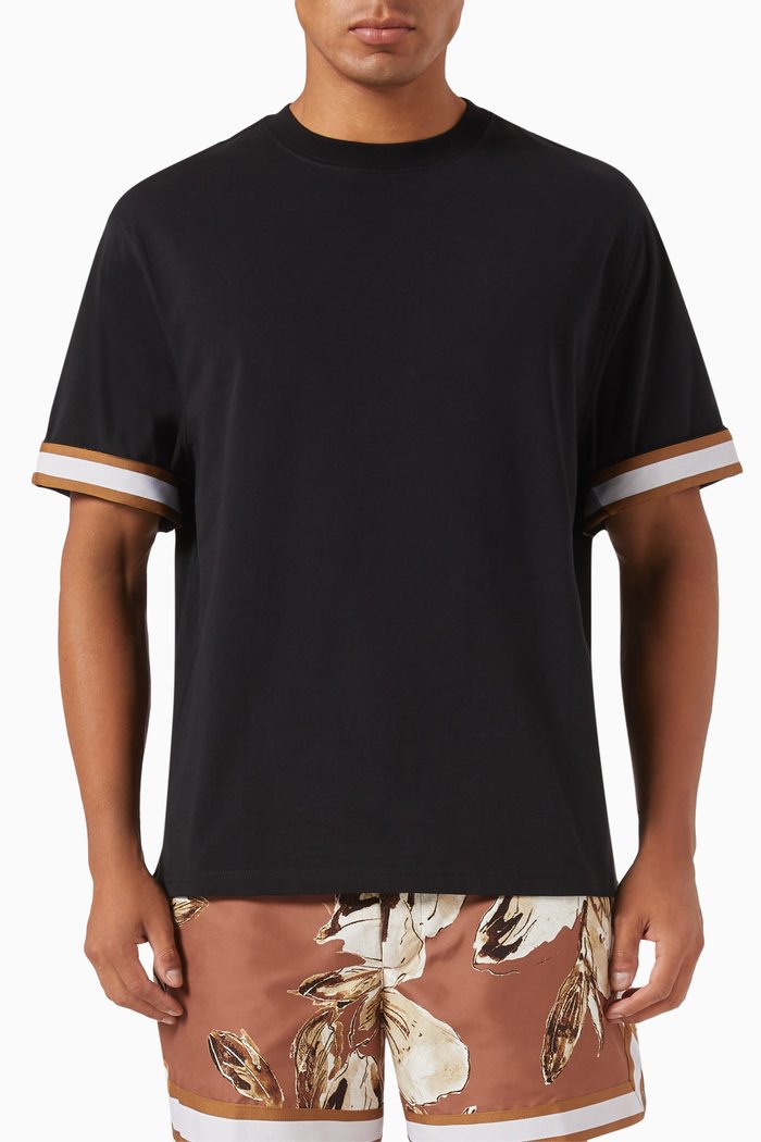 

Baller T-Shirt in Organic Cotton, Black