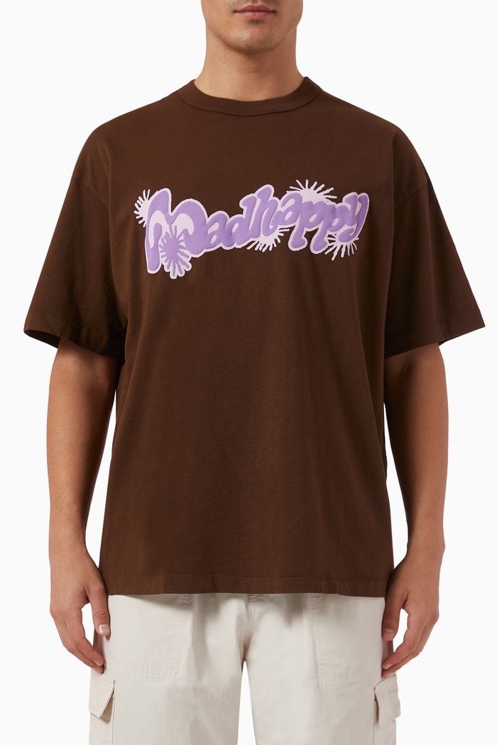 

Sonic Creation T-shirt in Mid-weight Jersey, Brown