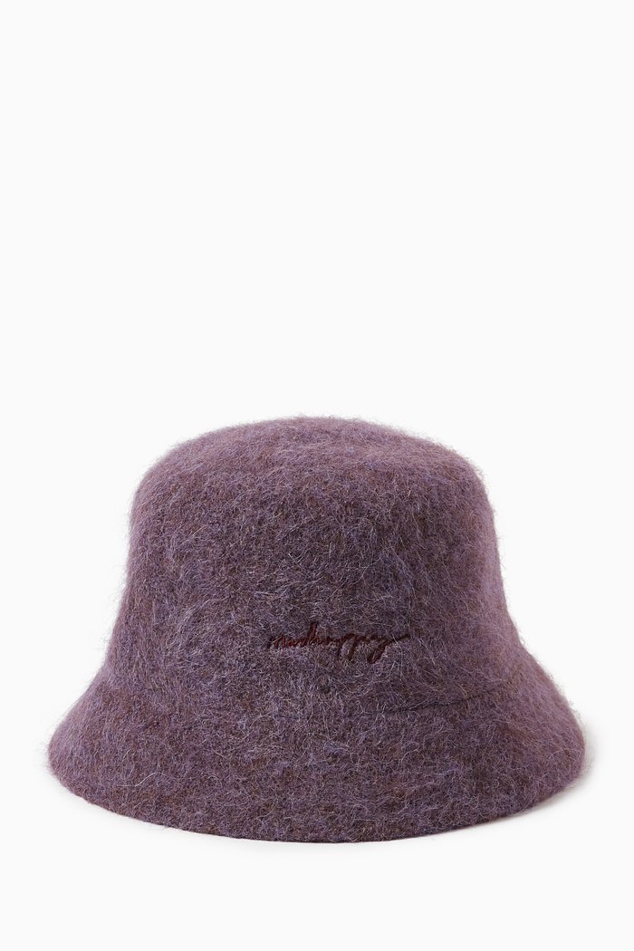 

Classics Bucket Hat in Brushed Llama, Purple