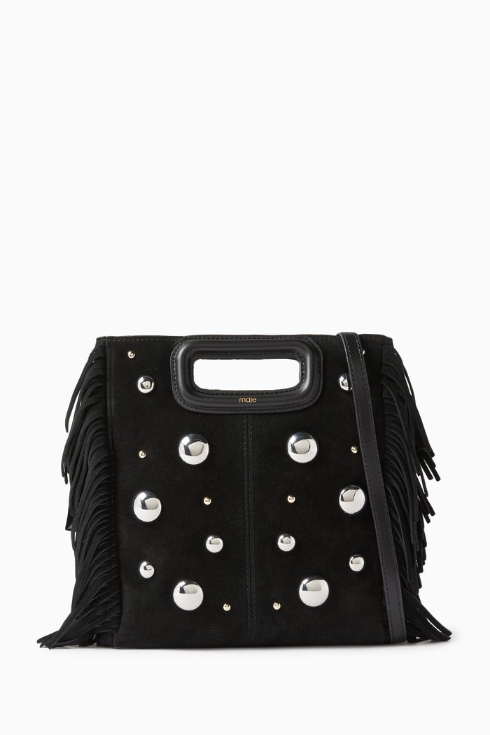 

Starky M Bag in Suede, Black