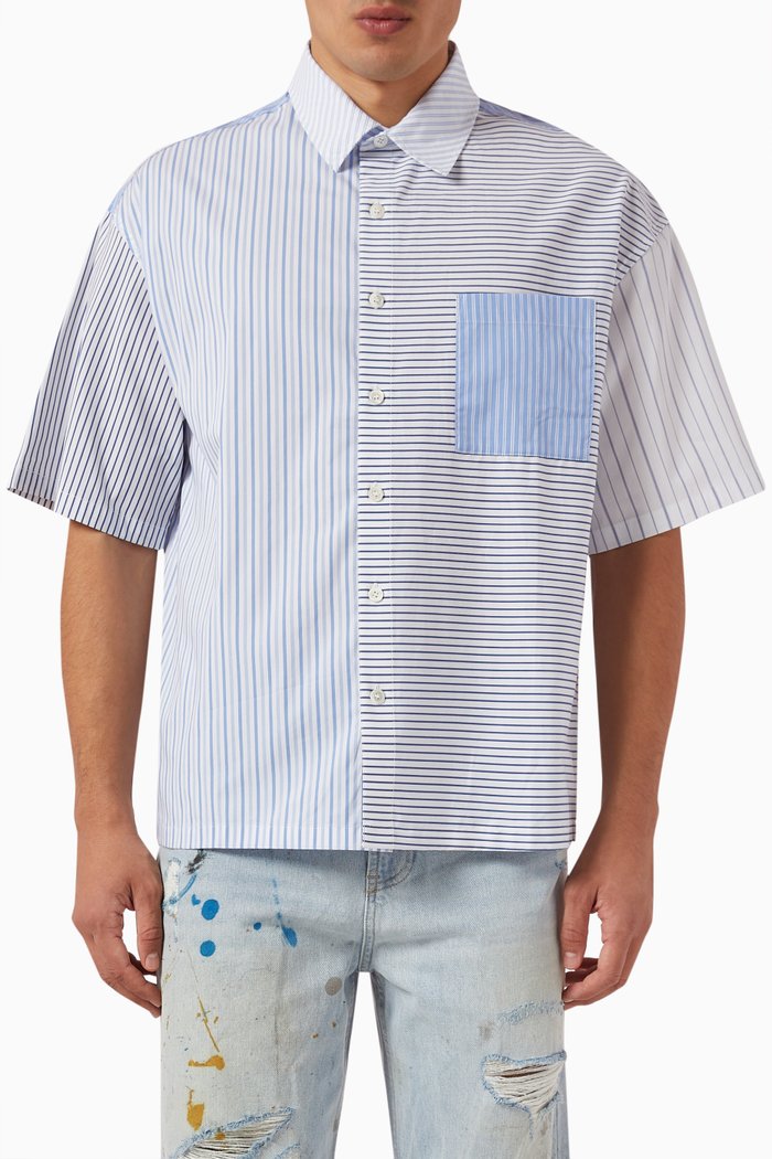 

Remix Shirt in Rayon-blend, Blue