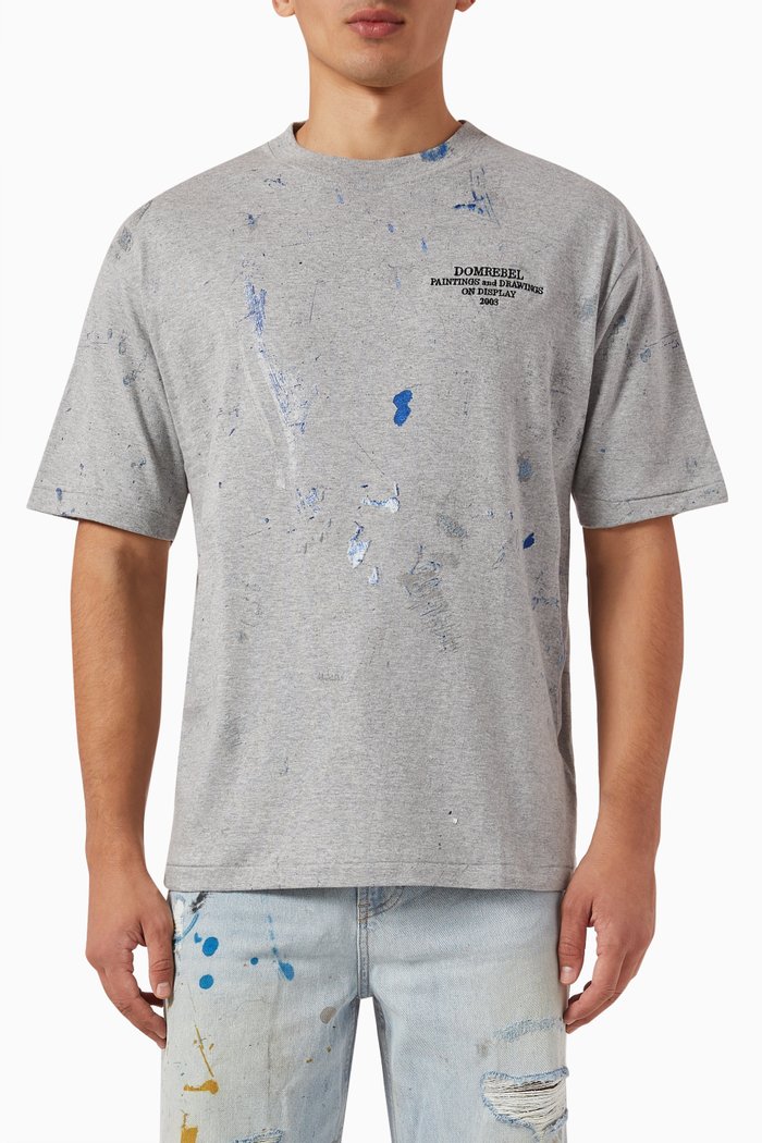 

Fizz T-shirt in French-terry, Grey