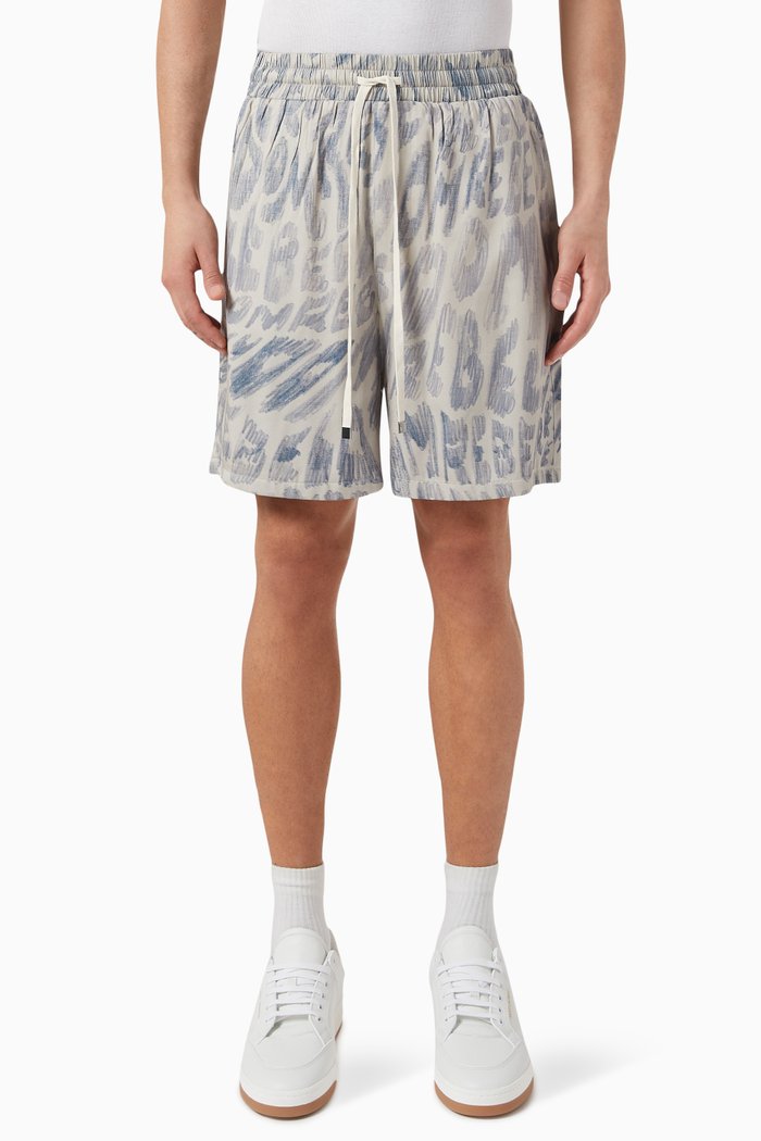 

New Wave Shorts in Twill, Multicolour