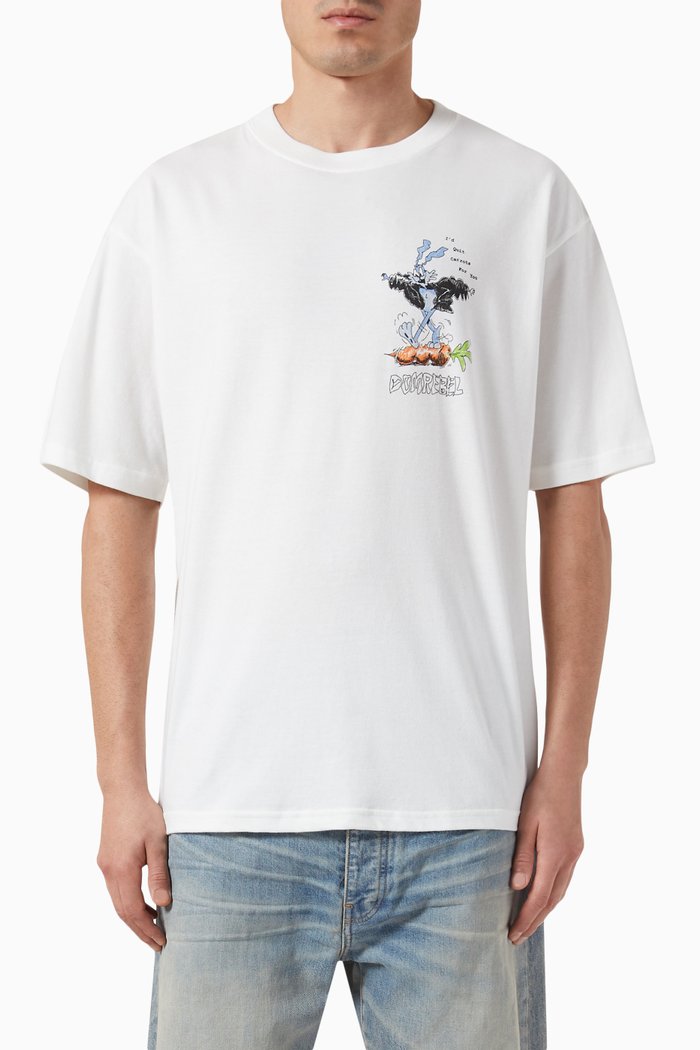 

Wabbit T-shirt in Cotton Jersey, White
