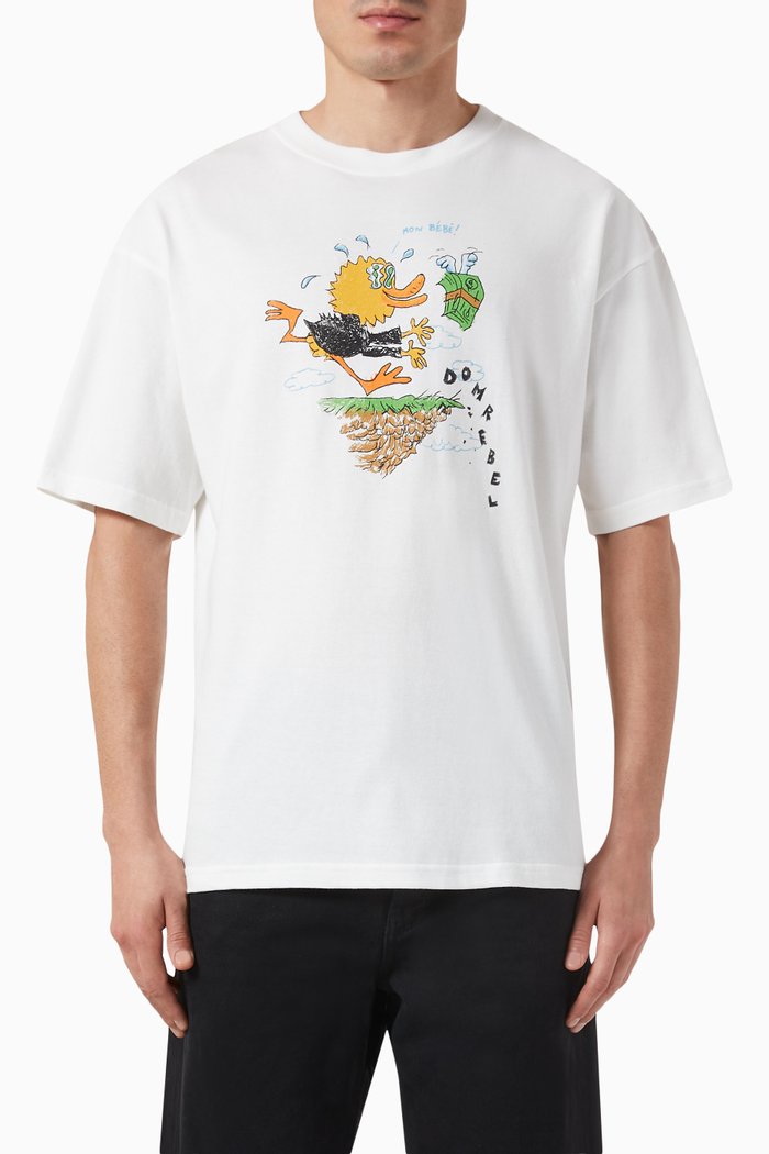 

Chase T-shirt in Cotton Jersey, White