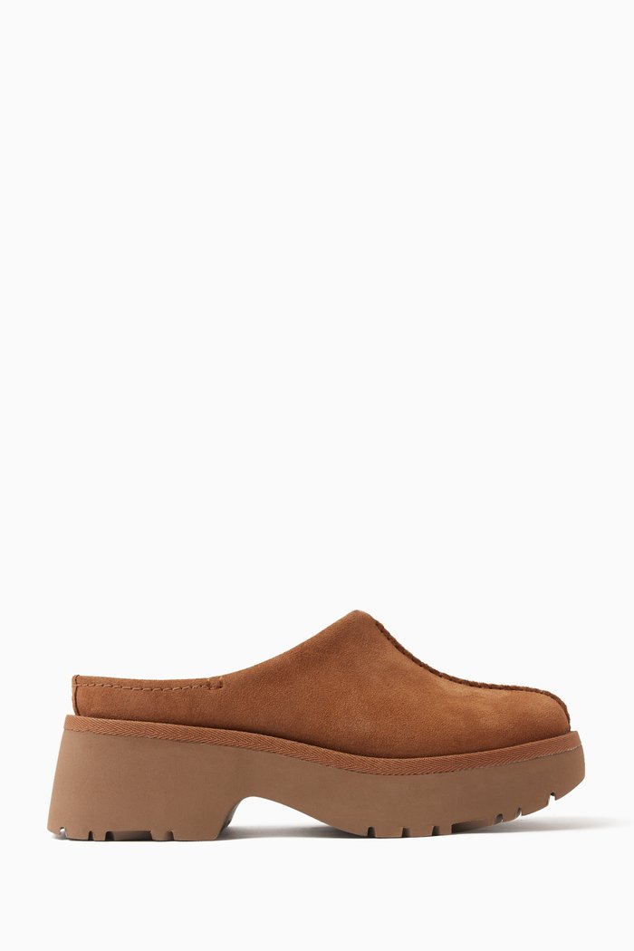 

Spring Cottage Clogs in Suede, Brown