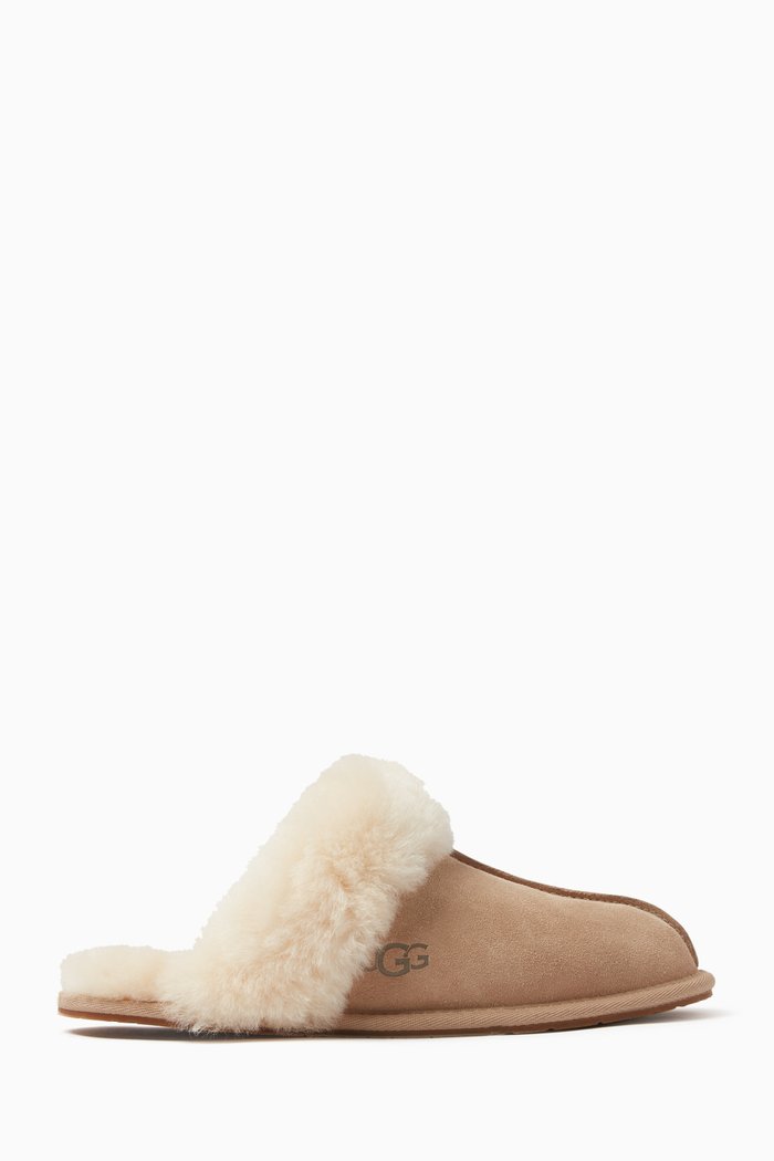 

Scuffette II Slippers in Suede, Neutral