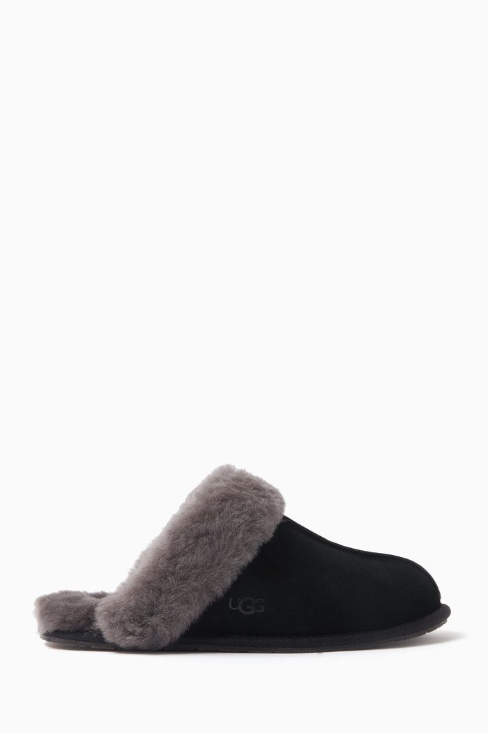 

Scuffette II Slippers in Suede, Black
