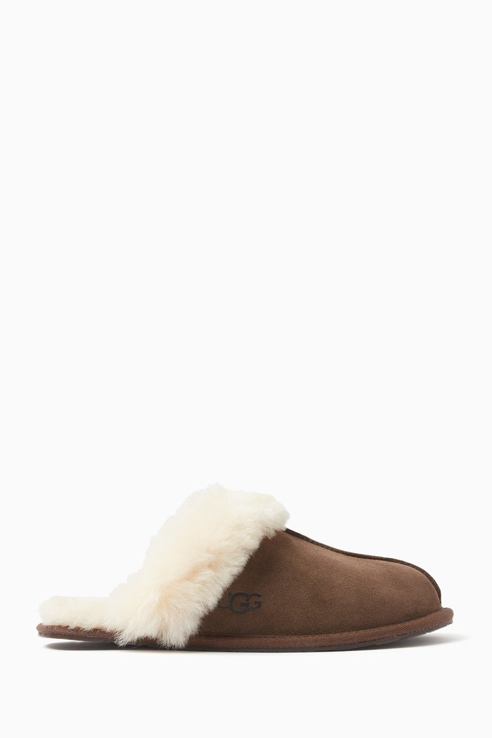 

Scuffette II Slippers in Suede, Brown