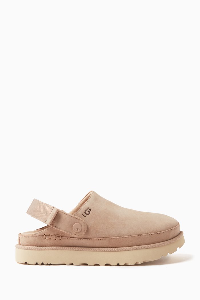 

Goldenstar Heritage Collection Clogs in Suede, Neutral