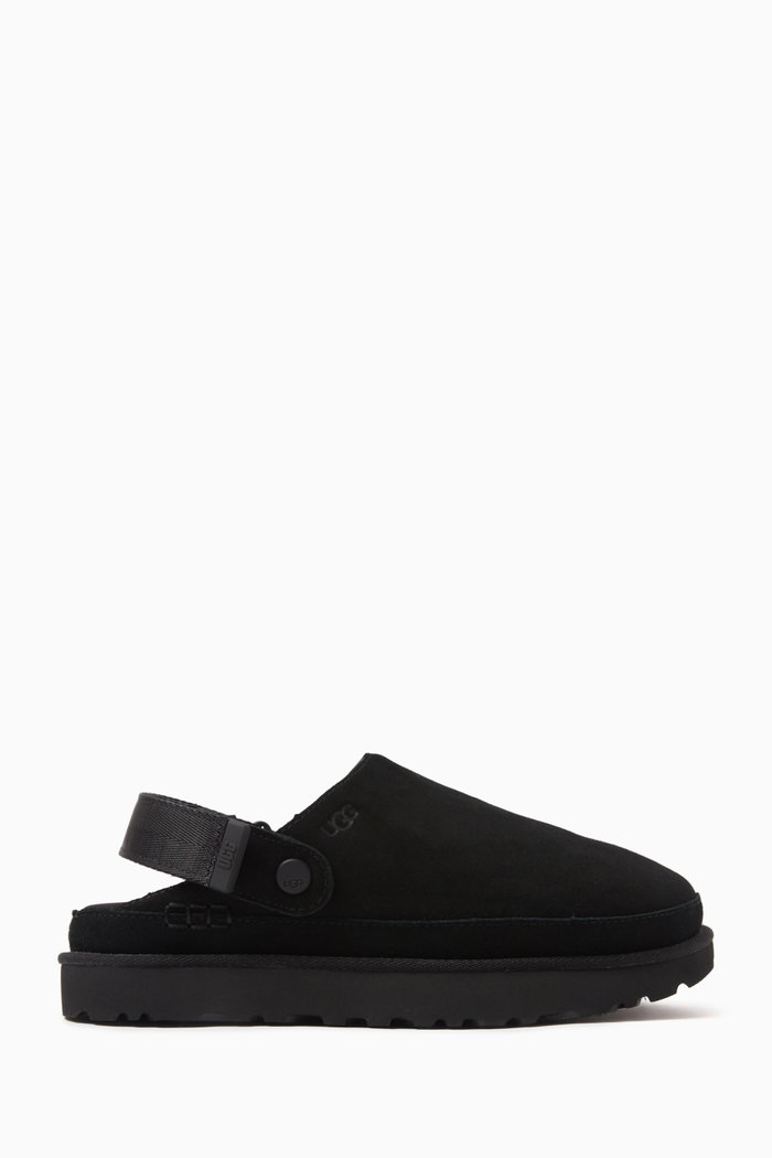 

Goldenstar Heritage Collection Clogs in Suede, Black