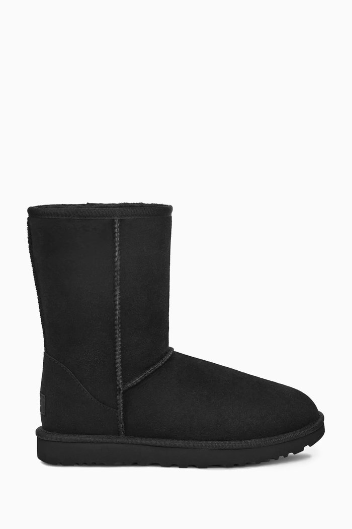 

Classic Short II Ankle Boots in Suede, Black