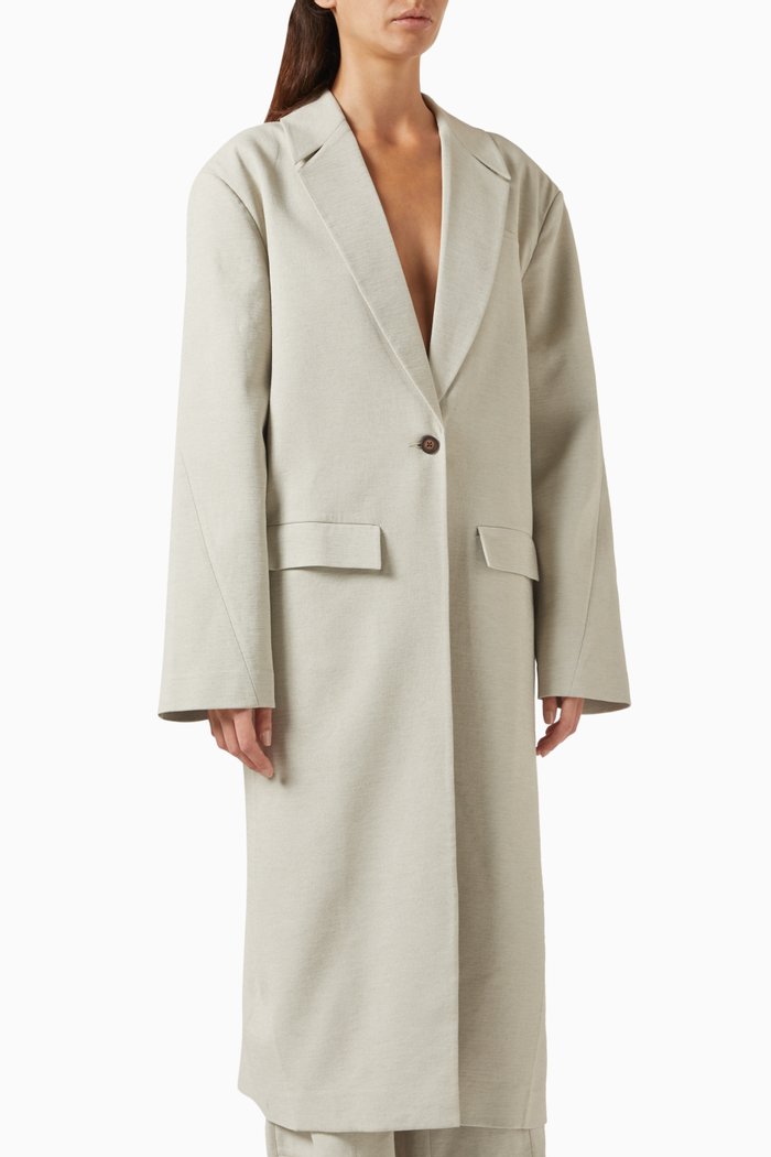 

Lima Longline Coat, Neutral