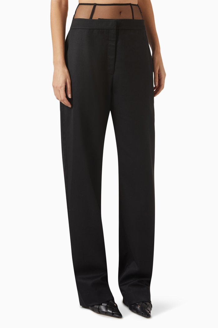 

Alba Pants in Wool, Black